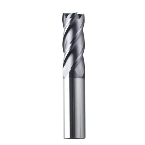 WZFC 4 Flute Milling Cutter Router Bit HRC 50 Carbide End Mill TiALN Coated CNC Machine Milling Tools,1xd4x3x50l von WZFC