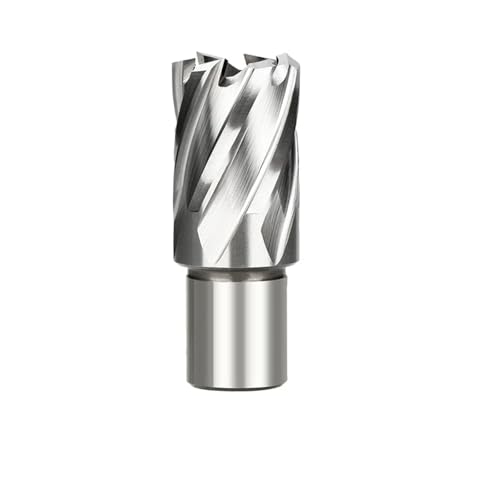 WZFC Drill Bit Annular Cutter With Weldon Shank HSS Hole Saw Cutter For Magnetic Drill Press, 1l2x1 Inch von WZFC