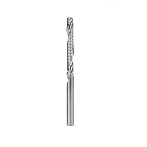 WZFC Einzelflöte -Endmühlen Carbid Spiral Mahlen,4x25x45l von WZFC
