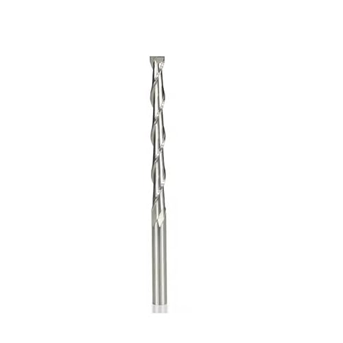 WZFC Flacher Schaftfräser, 6 Mm Schaft, 2 Nuten, Spiralfräser, CNC-Fräser, Holzgravur-Bit, Hartmetall-Schaftfräser, 4x10x45 WZFC Flacher Schaftfräser, 6 Mm Schaft, 2 Nuten, Spiralfräser, CNC-Fräser, Holzgravur-Bit, Hartmetall-Schaftfräser, 4x10x45 von WZFC