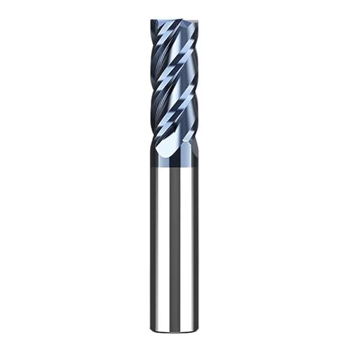 WZFC Fräser 4-Flöten-Schaftfräser Fräser HRC 55 TiALN-beschichtete CNC 4-Flöten-Fräswerkzeuge Hartmetall-Schaftfräser,20xT20x70x150L von WZFC