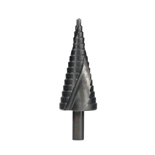WZFC HSS The Pagoda Shape Hole Cutter Spiral Cobalt Coated Step Cone Drill Bit For Wood Power Tools, 1pc 4-32mm WZFC HSS The Pagoda Shape Hole Cutter Spiral Cobalt Coated Step Cone Drill Bit For Wood Power Tools, 1pc 4-32mm von WZFC