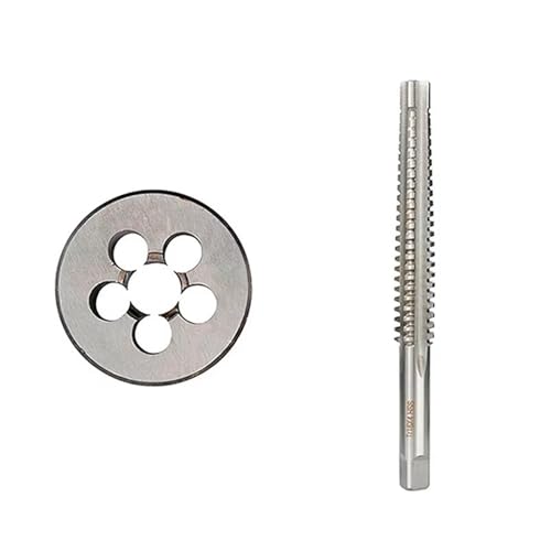 WZFC Metric Trapezoidal 2pcs Left Hand Screw Thread Tap And Dies Set For Metalworking, TR16x4 WZFC Metric Trapezoidal 2pcs Left Hand Screw Thread Tap And Dies Set For Metalworking, TR16x4 von WZFC