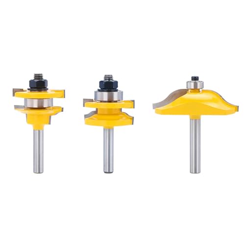 WZFC Rail & Starte Router Bits 6,35 Mm Schaft Match Standard Ogee Door Messer Holzbearbeitungsschneider WZFC Rail & Starte Router Bits 6,35 Mm Schaft Match Standard Ogee Door Messer Holzbearbeitungsschneider von WZFC