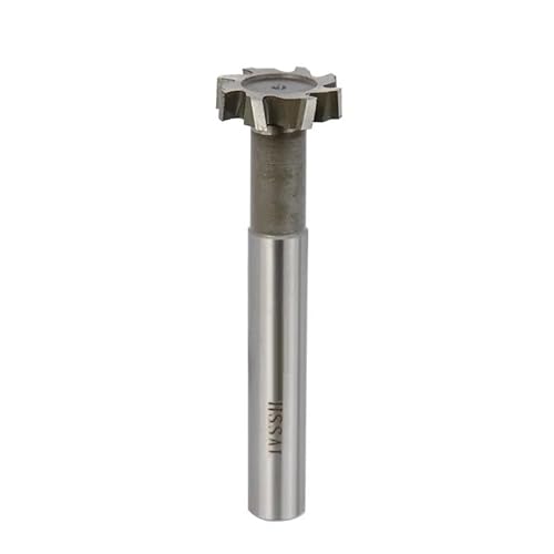 WZFC T-Nut-Fräser, Hochgeschwindigkeitsstahl-Fräser Für Härte-Metall-Schaftfräser,20x8x12x90 WZFC T-Nut-Fräser, Hochgeschwindigkeitsstahl-Fräser Für Härte-Metall-Schaftfräser,20x8x12x90 von WZFC
