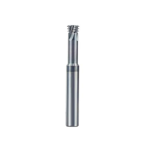 WZFC Thread Milling Cutter Metric Thread End Mill 3 Flute 60 Degree Tungsten Carbide Bit For Metal Aluminum Cutting, M10x1.5xD8x60 WZFC Thread Milling Cutter Metric Thread End Mill 3 Flute 60 Degree Tungsten Carbide Bit For Metal Aluminum Cutting, M10x1.5xD8x60 von WZFC