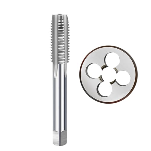 WZFC UNC Right Hand Thread Tipp Und Stempel Set 2PCS HSS Hand Tippen Sie Auf Bohrmaschinen -Bohrer,UNC 7l16-14 von WZFC