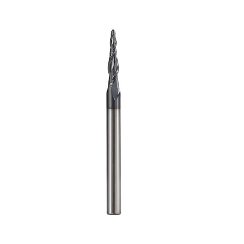 WZFC Wolframkarbid-Schaftfräser, Konischer Kugelfräser, CNC-Fräser,R0,25xD4x20,5x50L WZFC Wolframkarbid-Schaftfräser, Konischer Kugelfräser, CNC-Fräser,R0,25xD4x20,5x50L von WZFC