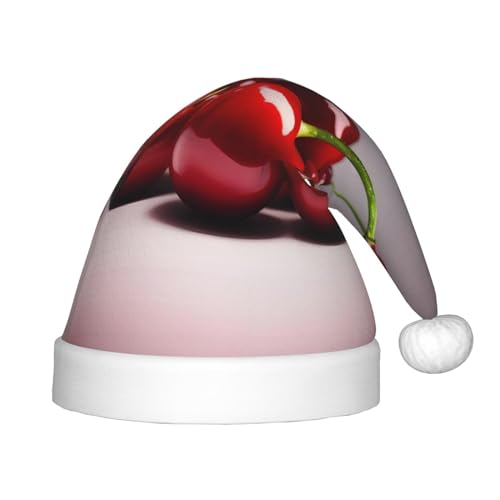 WZYCWB Chilenische Kirschen Neujahrsparty Kinderhut Weihnachten Event Bühnenaufführung Urlaub Party Szene Kindermode Weihnachtsmütze von WZYCWB