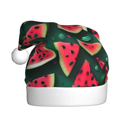 WZYCWB Dream Wassermelone Erwachsene Weihnachtsmütze Unisex Weihnachtsmann Weihnachten Halloween Urlaub Party Erwachsene Plüsch Weihnachtsmütze WZYCWB Dream Wassermelone Erwachsene Weihnachtsmütze Unisex Weihnachtsmann Weihnachten Halloween Urlaub Party Erwachsene Plüsch Weihnachtsmütze von WZYCWB