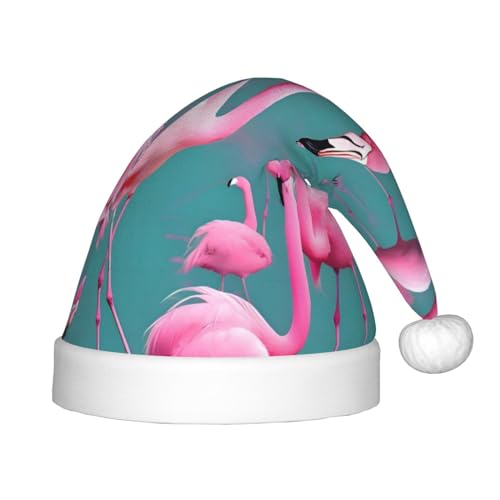 WZYCWB Ein Schwarm Flamingos Neujahr Party Kinder Hut Weihnachten Event Bühnenaufführung Urlaub Party Szene Kindermode Weihnachtsmütze WZYCWB Ein Schwarm Flamingos Neujahr Party Kinder Hut Weihnachten Event Bühnenaufführung Urlaub Party Szene Kindermode Weihnachtsmütze von WZYCWB