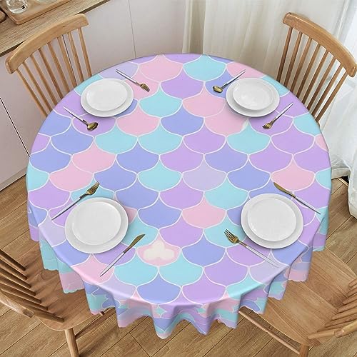 WZYCWB Meerjungfrauen-Tattoo-Tischdecke, rund, Spitze, 152,4 cm Durchmesser, waschbare Tischdecke, geeignet für Restaurants, Partys, Picknicks, Versammlungen WZYCWB Meerjungfrauen-Tattoo-Tischdecke, rund, Spitze, 152,4 cm Durchmesser, waschbare Tischdecke, geeignet für Restaurants, Partys, Picknicks, Versammlungen von WZYCWB