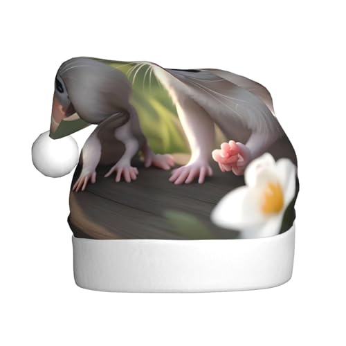 WZYCWB Niedliche Tiere, Weihnachtsmütze für Erwachsene, Unisex, Weihnachtsmann, Weihnachten, Halloween, Urlaubsparty, Erwachsene, Plüsch-Weihnachtsmütze WZYCWB Niedliche Tiere, Weihnachtsmütze für Erwachsene, Unisex, Weihnachtsmann, Weihnachten, Halloween, Urlaubsparty, Erwachsene, Plüsch-Weihnachtsmütze von WZYCWB
