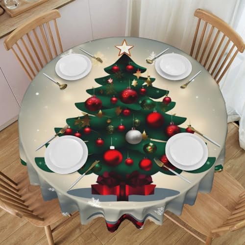 WZYCWB Runde Spitzen-Tischdecke, 152,4 cm Durchmesser, waschbare Tischdecke, geeignet für Restaurants, Partys, Picknicks, Versammlungen WZYCWB Runde Spitzen-Tischdecke, 152,4 cm Durchmesser, waschbare Tischdecke, geeignet für Restaurants, Partys, Picknicks, Versammlungen von WZYCWB