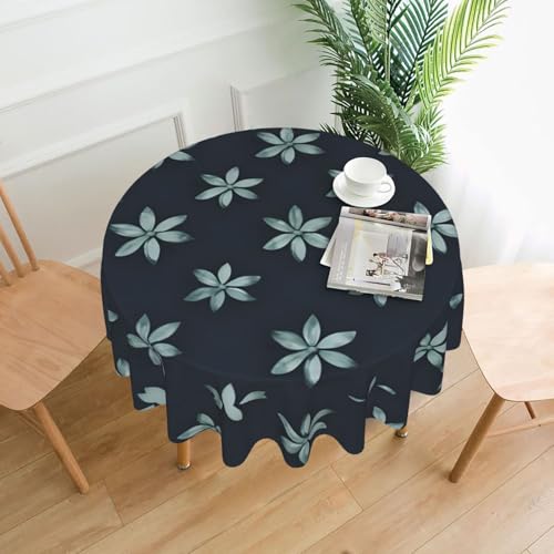 WZYCWB Schöne Kamelie, dekorative lange Tischdecke, 152,4 cm Durchmesser, runde Hochzeitstischdecke, allgemeine Zweck-Tischdecke für Partys WZYCWB Schöne Kamelie, dekorative lange Tischdecke, 152,4 cm Durchmesser, runde Hochzeitstischdecke, allgemeine Zweck-Tischdecke für Partys von WZYCWB