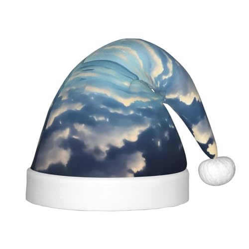 WZYCWB Weiße Wolken über dem Meer Neujahr Party Kinder Hut Weihnachten Event Bühnenaufführung Urlaub Party Szene Kindermode Weihnachtsmütze WZYCWB Weiße Wolken über dem Meer Neujahr Party Kinder Hut Weihnachten Event Bühnenaufführung Urlaub Party Szene Kindermode Weihnachtsmütze von WZYCWB