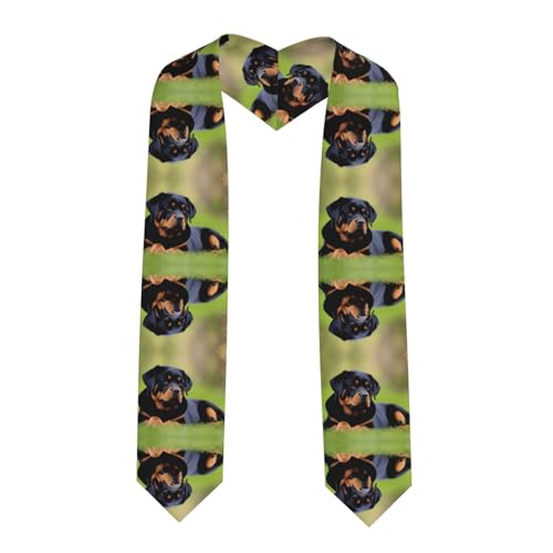 Scharfe Eck-Schalband WZYWHJ Rottweiler Tapetenmuster für Abschlussfeiern, perfektes Geschenk für sie, ihn, Söhne, Töchter, Freunde und Schwestern Scharfe Eck-Schalband WZYWHJ Rottweiler Tapetenmuster für Abschlussfeiern, perfektes Geschenk für sie, ihn, Söhne, Töchter, Freunde und Schwestern von WZYWHJ