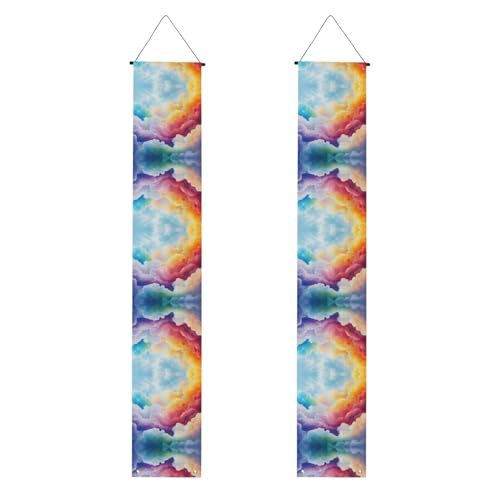 Veranda Banner WZYWHJ Bunte Wolken Weg Druck Dekor Wandbehang Banner Türschild für Outdoor Indoor Yard Party 30,5 x 180,9 cm Veranda Banner WZYWHJ Bunte Wolken Weg Druck Dekor Wandbehang Banner Türschild für Outdoor Indoor Yard Party 30,5 x 180,9 cm von WZYWHJ