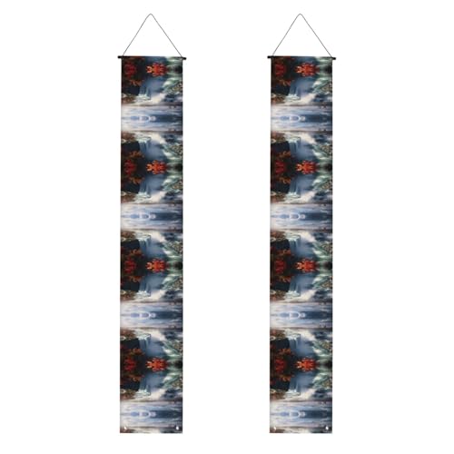 Veranda-Banner "WZYWHJ Niagarafälle", Dekor, Wandbehang, Banner, Türschild, für drinnen und draußen, Hof, Party, 30,5 x 180,9 cm Veranda-Banner "WZYWHJ Niagarafälle", Dekor, Wandbehang, Banner, Türschild, für drinnen und draußen, Hof, Party, 30,5 x 180,9 cm von WZYWHJ