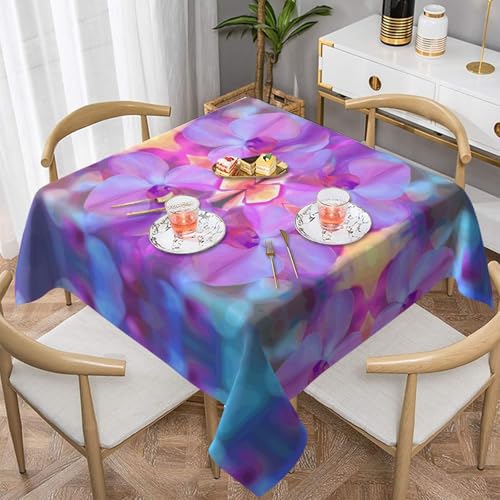 WZYWHJ Quadratische dekorative Tischdecke, 152,4 x 152,4 cm, waschbar, wiederverwendbar, psychedelisches Kaleidoskopbild WZYWHJ Quadratische dekorative Tischdecke, 152,4 x 152,4 cm, waschbar, wiederverwendbar, psychedelisches Kaleidoskopbild von WZYWHJ
