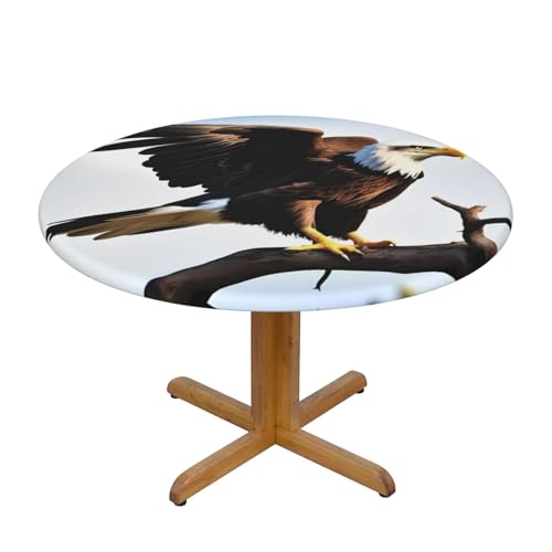 WZYWHJ Tischdecke, Adler mit Flügeln, rund, wasserdicht, knitterfrei, für Esstisch, Dekoration, Tischdecke WZYWHJ Tischdecke, Adler mit Flügeln, rund, wasserdicht, knitterfrei, für Esstisch, Dekoration, Tischdecke von WZYWHJ