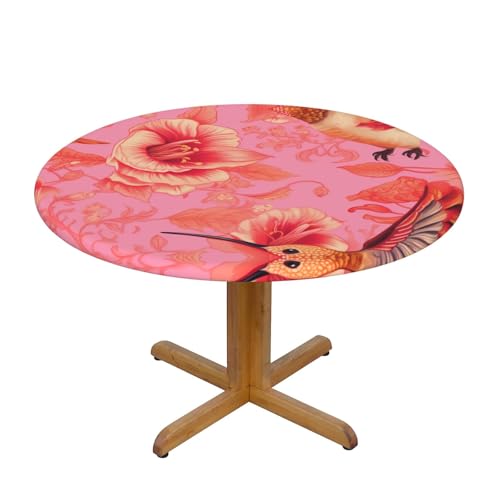 WZYWHJ Tischdecke, rund, mit Kolibri-Druck, wasserdicht, knitterfrei, für Esstisch, Dekoration, Tischdecke WZYWHJ Tischdecke, rund, mit Kolibri-Druck, wasserdicht, knitterfrei, für Esstisch, Dekoration, Tischdecke von WZYWHJ