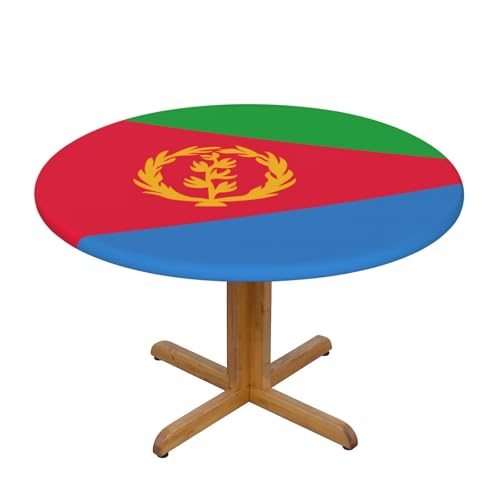 WZYWHJ Tischdecke mit eritreischer Flagge, rund, wasserdicht, knitterfrei, für Esstisch, Dekoration, Tischdecke WZYWHJ Tischdecke mit eritreischer Flagge, rund, wasserdicht, knitterfrei, für Esstisch, Dekoration, Tischdecke von WZYWHJ