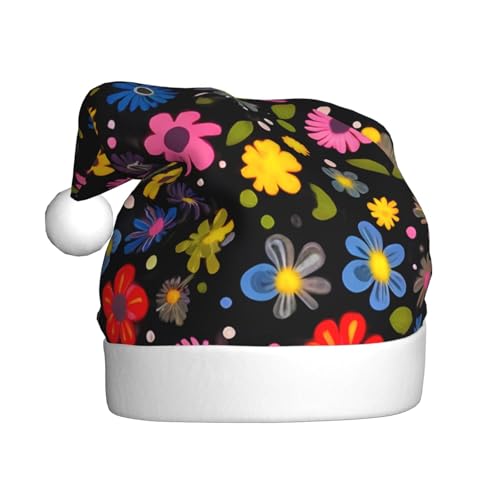 WZYWHJ Weihnachtsmütze für Erwachsene – Ornament-Stirnband für Feiertage, Partys und Kostümveranstaltungen, Blumenmuster WZYWHJ Weihnachtsmütze für Erwachsene – Ornament-Stirnband für Feiertage, Partys und Kostümveranstaltungen, Blumenmuster von WZYWHJ