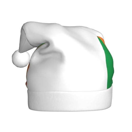 WZYWHJ Weihnachtsmütze für Erwachsene – Ornament-Stirnband für Feiertage, Partys und Kostümveranstaltungen, Flagge der Elfenbeinküste von WZYWHJ