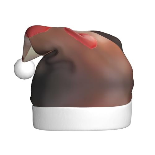 WZYWHJ Weihnachtsmütze für Erwachsene – Ornament-Stirnband für Feiertage, Partys und Kostümveranstaltungen, mit drei Herzen bedruckt WZYWHJ Weihnachtsmütze für Erwachsene – Ornament-Stirnband für Feiertage, Partys und Kostümveranstaltungen, mit drei Herzen bedruckt von WZYWHJ