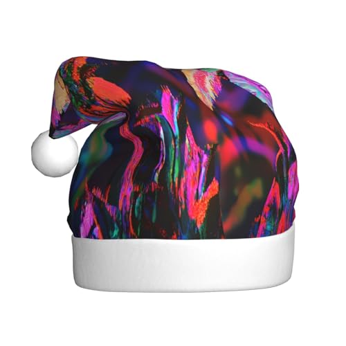 WZYWHJ Weihnachtsmütze für Erwachsene für Urlaub und Weihnachtsfeiern, jährliche Zeremonien, Fehlerbotanik-Muster WZYWHJ Weihnachtsmütze für Erwachsene für Urlaub und Weihnachtsfeiern, jährliche Zeremonien, Fehlerbotanik-Muster von WZYWHJ
