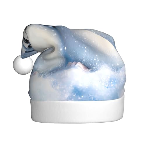 WZYWHJ Weihnachtsmütze für Erwachsene für Urlaub und Weihnachtsfeiern, jährliche Zeremonien, ein Paar kleine Pinguine WZYWHJ Weihnachtsmütze für Erwachsene für Urlaub und Weihnachtsfeiern, jährliche Zeremonien, ein Paar kleine Pinguine von WZYWHJ
