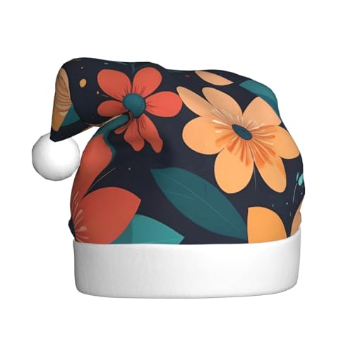 WZYWHJ Weihnachtsmütze für Erwachsene für Urlaub und Weihnachtsfeiern, jährliche Zeremonien, geometrisches Blumenmuster WZYWHJ Weihnachtsmütze für Erwachsene für Urlaub und Weihnachtsfeiern, jährliche Zeremonien, geometrisches Blumenmuster von WZYWHJ