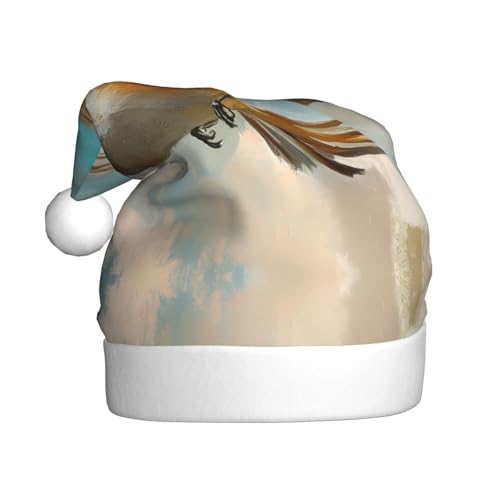 WZYWHJ Weihnachtsmütze für Erwachsene für Urlaub und Weihnachtsfeiern, jährliche Zeremonien, molliger kleiner Vogel fliegende Drucke WZYWHJ Weihnachtsmütze für Erwachsene für Urlaub und Weihnachtsfeiern, jährliche Zeremonien, molliger kleiner Vogel fliegende Drucke von WZYWHJ