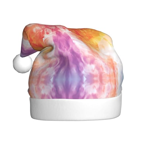WZYWHJ Weihnachtsmütze für Erwachsene für Urlaub und Weihnachtsfeiern, jährliche Zeremonien, schöne Batikfarben-Drucke WZYWHJ Weihnachtsmütze für Erwachsene für Urlaub und Weihnachtsfeiern, jährliche Zeremonien, schöne Batikfarben-Drucke von WZYWHJ