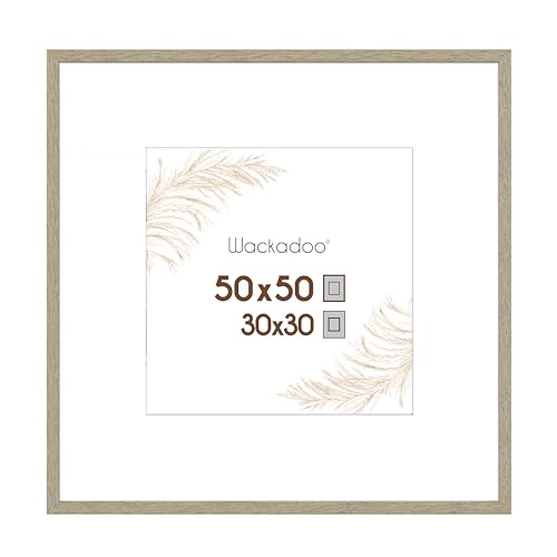 Wackadoo Bilderrahmen quadratisch 50x50 Eiche Fotowand Fotorahmen mit bruchsicherem Acrylglas FSC Holz Picture frame Wackadoo Bilderrahmen quadratisch 50x50 Eiche Fotowand Fotorahmen mit bruchsicherem Acrylglas FSC Holz Picture frame von Wackadoo