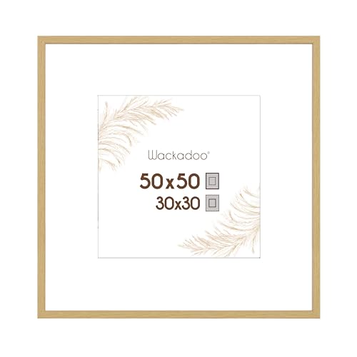 Wackadoo Bilderrahmen quadratisch 50x50 Natur Fotowand Fotorahmen mit Glasscheibe FSC Holz Picture frame Wackadoo Bilderrahmen quadratisch 50x50 Natur Fotowand Fotorahmen mit Glasscheibe FSC Holz Picture frame von Wackadoo