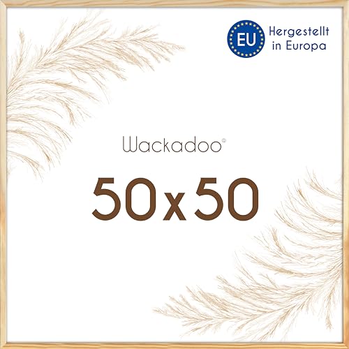 Wackadoo Bilderrahmen quadratisch 50x50 natur Fotowand Fotorahmen mit Glasscheibe Italienisches Holz Picture frame Wackadoo Bilderrahmen quadratisch 50x50 natur Fotowand Fotorahmen mit Glasscheibe Italienisches Holz Picture frame von Wackadoo