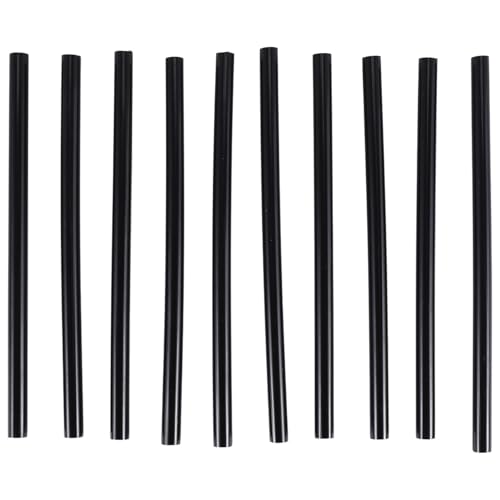 Wadakada 10 StÜCke Schmelz Klebe Stifte 150x7mm Schwarz von Wadakada