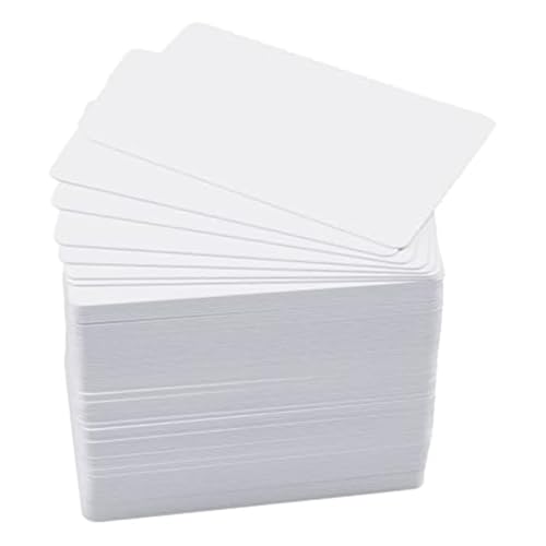 Wadakada 100er-Pack Premium-PVC-Karten, CR80 30Mil, Weiße Plastikkarten in Grafikqualität für Foto-ID-Ausweisdrucker Wadakada 100er-Pack Premium-PVC-Karten, CR80 30Mil, Weiße Plastikkarten in Grafikqualität für Foto-ID-Ausweisdrucker von Wadakada