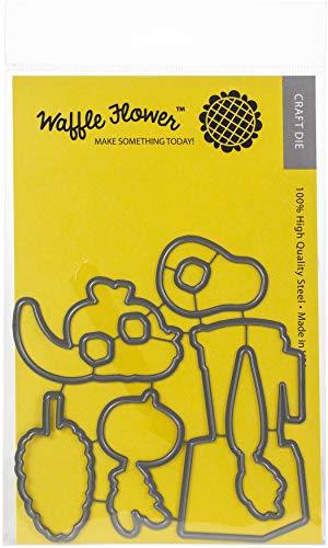 Waffle Flower Crafts 310240 Wackelblumen-Stanzform, Blond, We Blend, Einheitsgröße von Waffle Flower