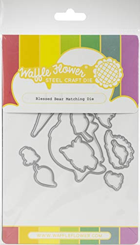 Waffle Flower Crafts 310351 Stanzform Motiv, Gesegneter Bär, Einheitsgröße von Waffle Flower