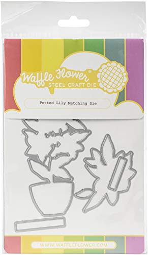 Waffle Flower Crafts 310371 Stanzform, Motiv Lilie, Topflilie, Einheitsgröße von Waffle Flower