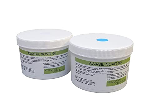 AWASIL NOVO 90 blau Silikon Kautschuk knetbare Abformmasse Shore 90 1:1 1KG AWASIL NOVO 90 blau Silikon Kautschuk knetbare Abformmasse Shore 90 1:1 1KG von Wagner Dental