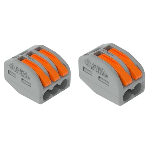 WAGO CLASSIC-Verbindungs-Klemmen 222-413 & CLASSIC-Verbindungs-Klemmen 222-412 von WAGO