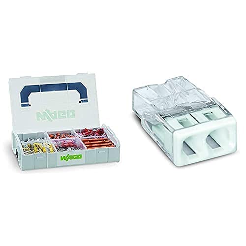 WAGO Original-Set, L-Boxx Mini, Verbindungsdosenklemmen, 887-953 (404 Teile) & WAGO Klemme, 2-Leiter, Verbindungsdosenklemme, 2273-202 (100 Stück) von Wago