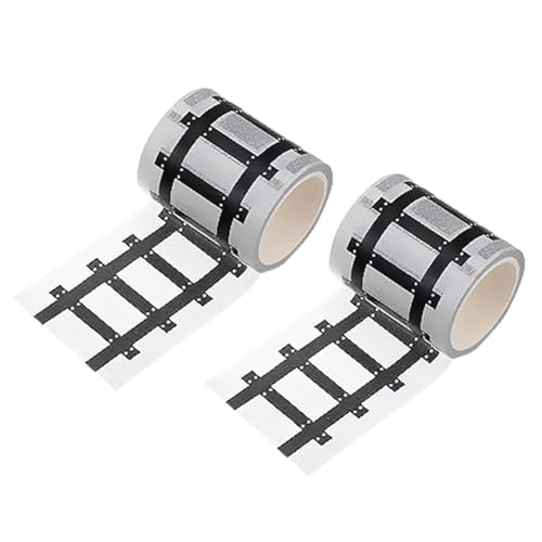 Waiecne 2 Stück 33 Fuß Schwarzes Klebeband für Kunstjournale, Planer, Kinder, Cartoons, DIY, Straßenverkehr, Papierklebeband Waiecne 2 Stück 33 Fuß Schwarzes Klebeband für Kunstjournale, Planer, Kinder, Cartoons, DIY, Straßenverkehr, Papierklebeband von Waiecne