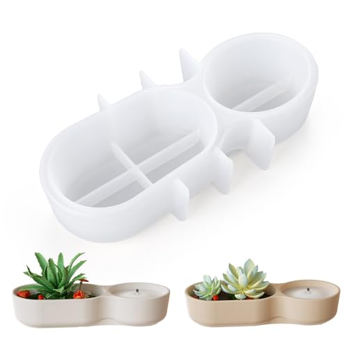 Waitamo Pflanzen Topfharzformen Silikon Speicherform Epoxidharz Silikonform zum Pflanzen Kleiner Blumen saftiger Aromatherapie Kerzenschmuck aufbewahren Waitamo Pflanzen Topfharzformen Silikon Speicherform Epoxidharz Silikonform zum Pflanzen Kleiner Blumen saftiger Aromatherapie Kerzenschmuck aufbewahren von Waitamo