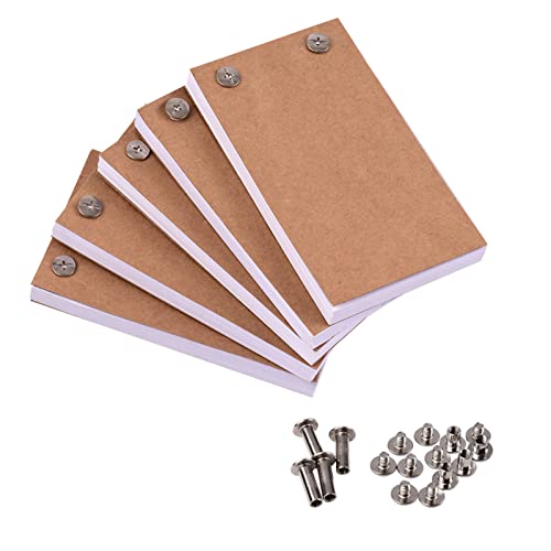 Daumenkino Set 5 Bücher mit 300 Blatt Animation Papier + Nieten Kit, Ideal für Künstler und Hochwertig für Skizzen, Zeichnungen & Animationen von Wakects