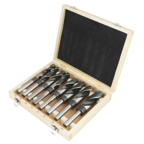 HSS-Bohrer-Set, 8-teilig, Metallspiralbohrer, groß, wärmebehandelt, industriell für Werkstatt, Heimwerker HSS-Bohrer-Set, 8-teilig, Metallspiralbohrer, groß, wärmebehandelt, industriell für Werkstatt, Heimwerker von Wakects